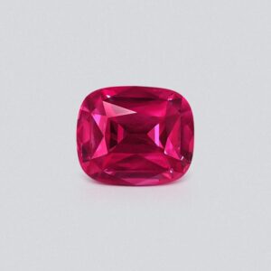 Spinel Mahenge Vibrant Pink-Red cushion cut 4.13 carats